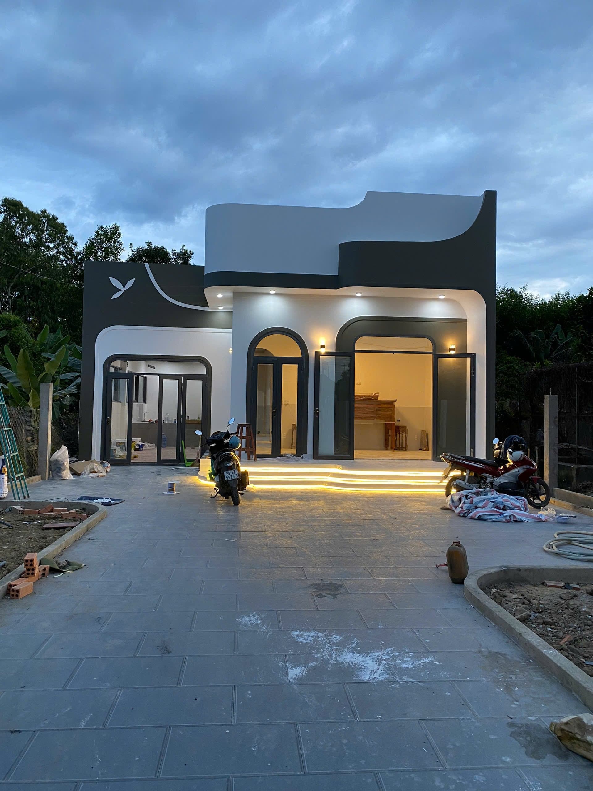 Dự án nhà cấp 4 hiện đại - Chị Mai Thanh - Đồng Kho