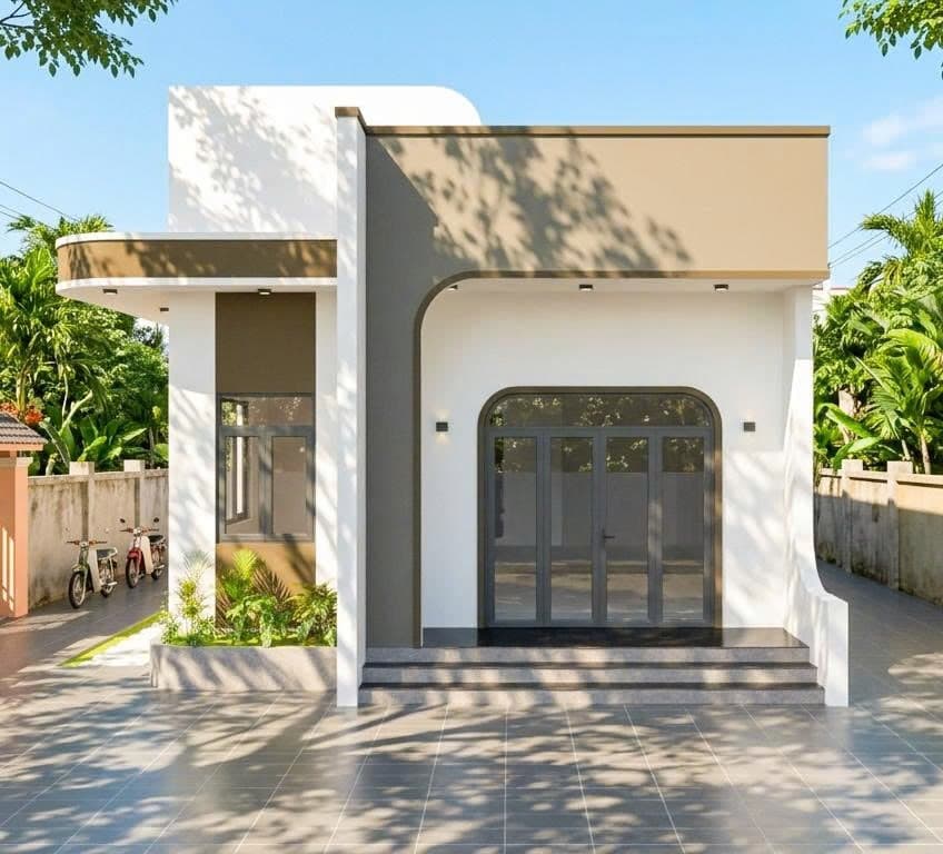 Thiết kế mẫu nhà cấp 4 hiện đại