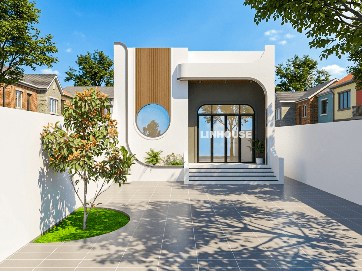 Dự án nhà cấp 4 hiện đại - Em Tuấn - Đồng Kho