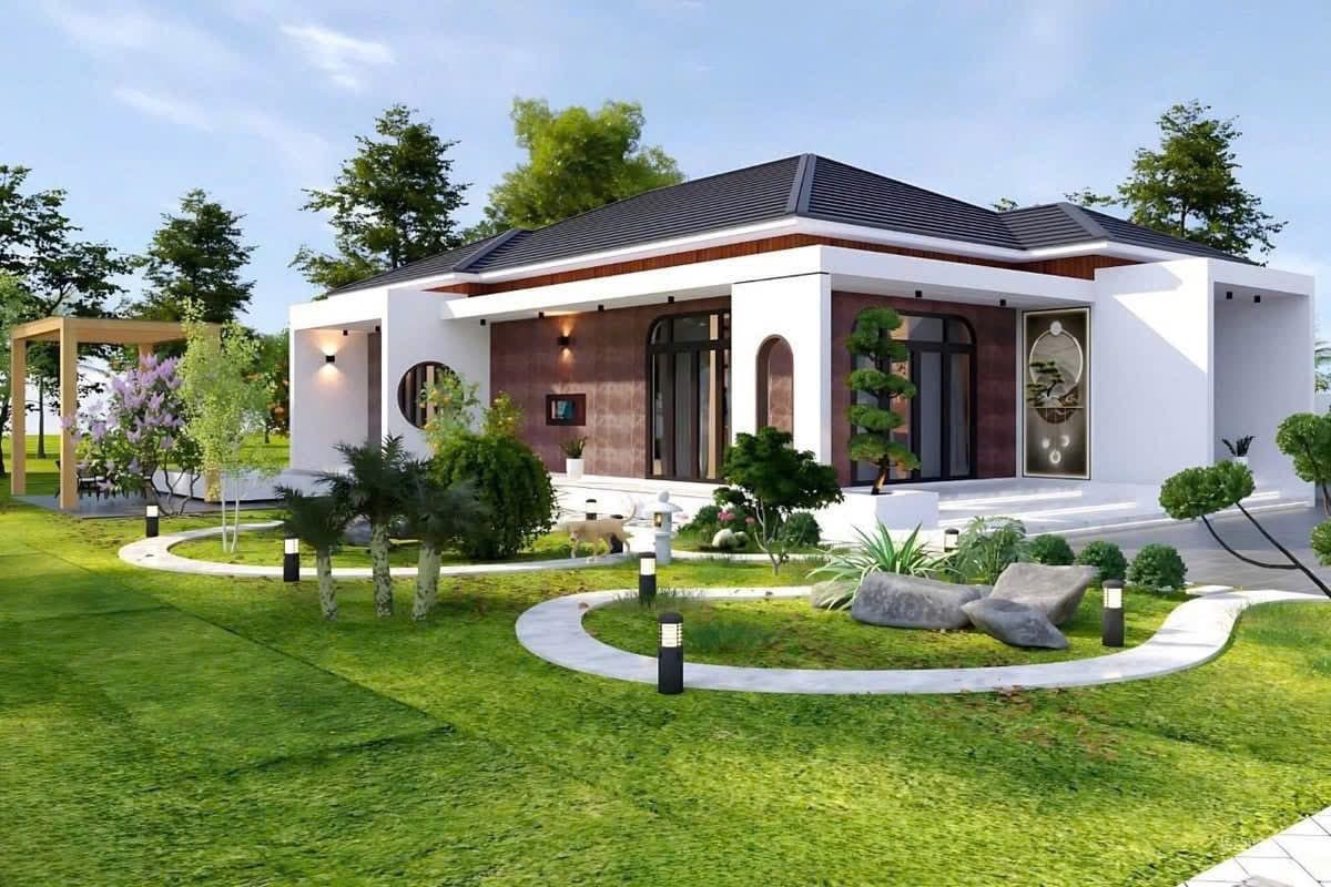 Kiến trúc sân vườn nhà cấp 4