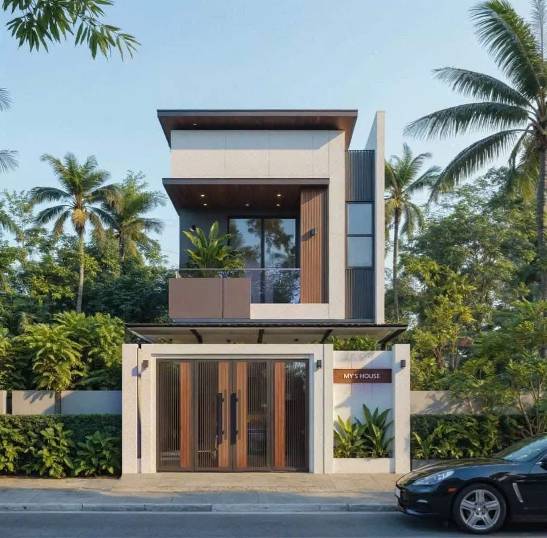 Nhà phố 2 tầng mang phong cách hiện đại tại Quy Nhơn