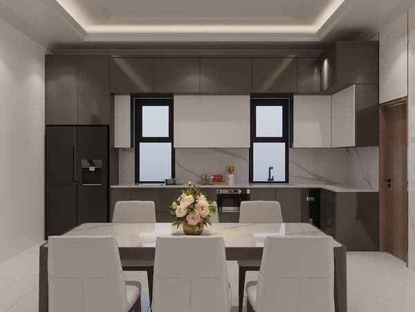 Thiết kế nội thất mang nét hiện đại