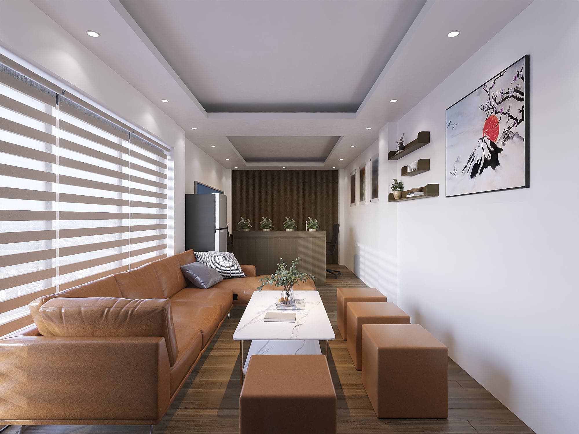 Thiết kế phòng làm việc hiện đại