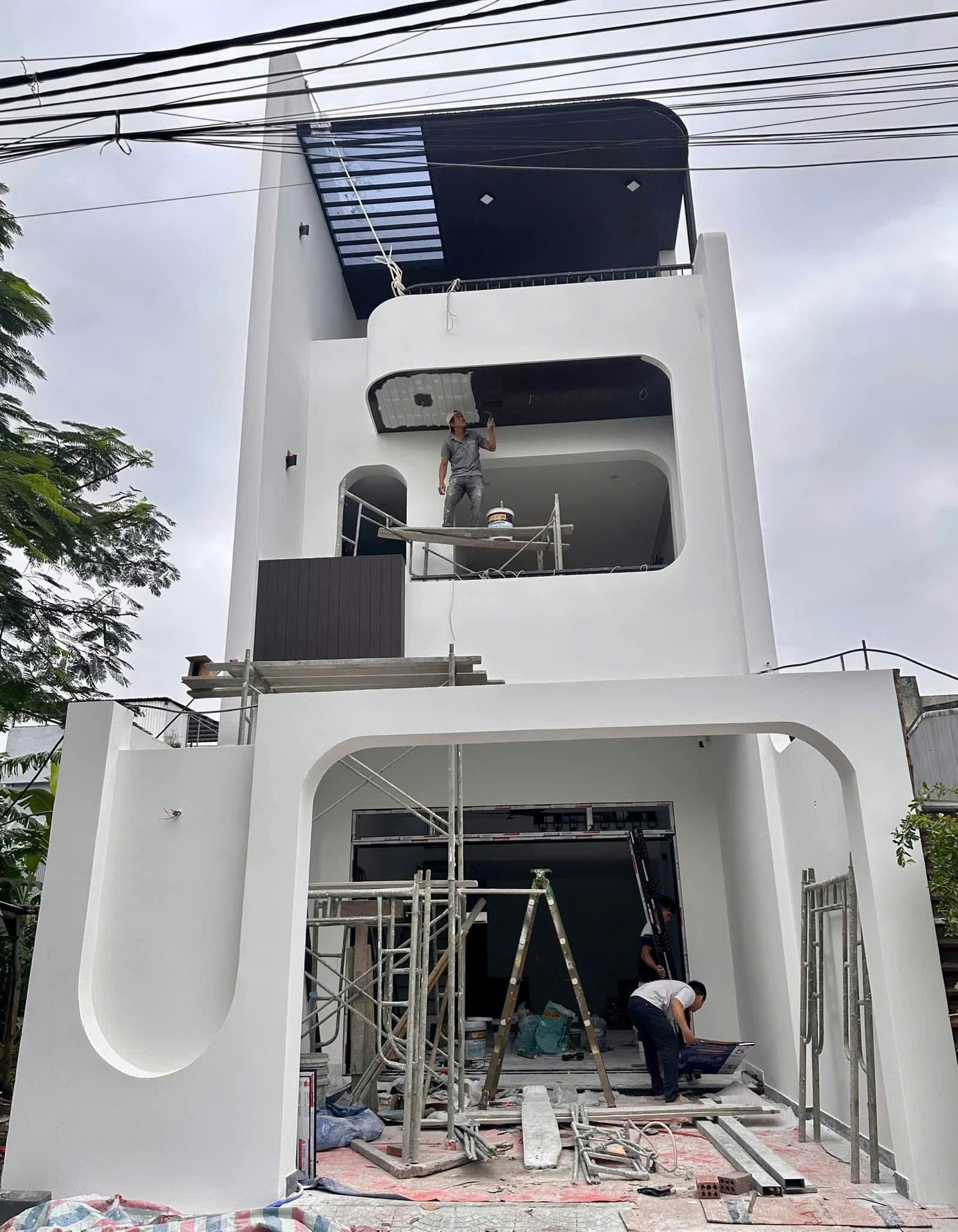 Thi công nhà phố 3 tầng tại Quận Gò Vấp