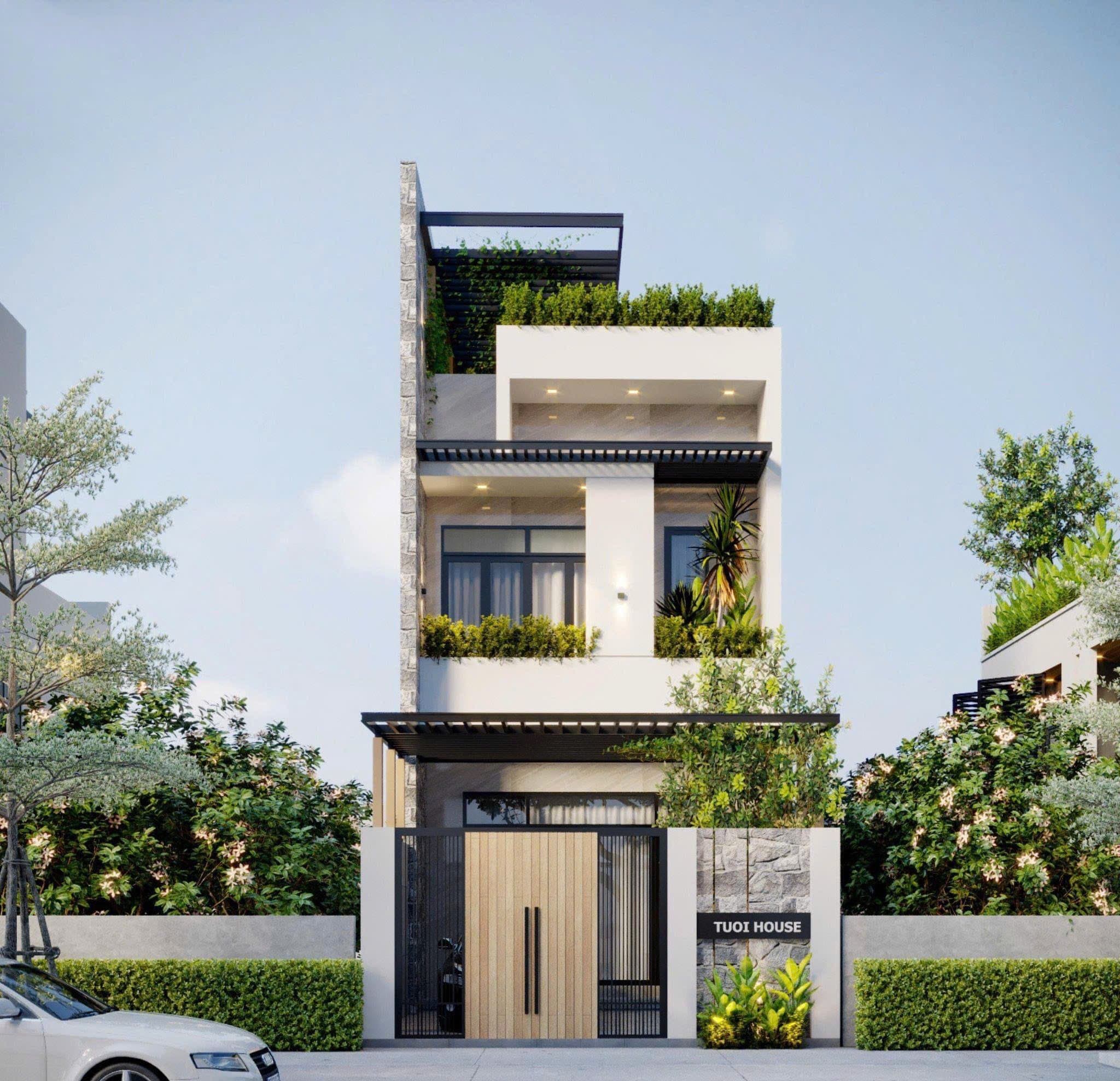 Thiết kế nhà phố 3 tầng H-House mang phong cách hiện đại